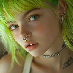 Piercings faciaux