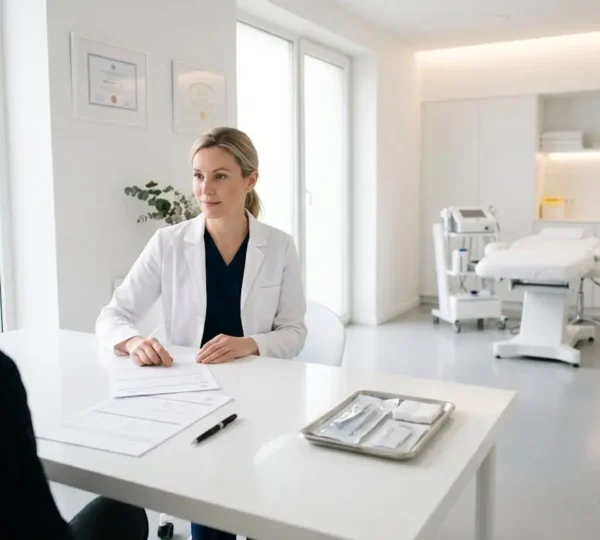 Médecin professionnel dans un cabinet médical réglementé en France pour les injections esthétiques